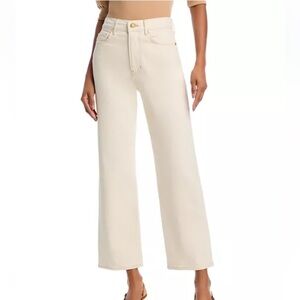 Veronica Beard
Dylan High Rise Straight Leg Ankle Jeans in Ecru